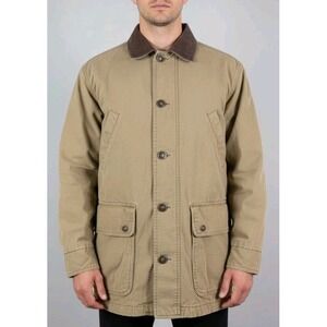 VTG Timberland WeatherGear Mens Barn Coat Chore Jacket MED Heavy Duty Canvas 90s